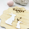 My First Easter Scalloped Plaque