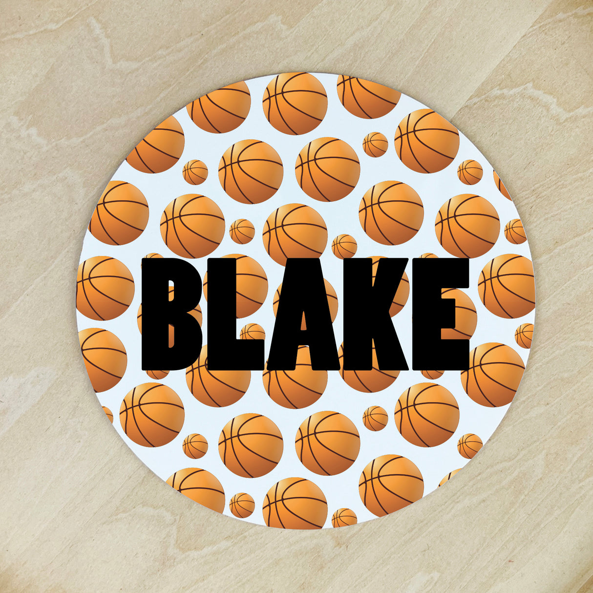 Basketball Name Plaque (3 sizes)