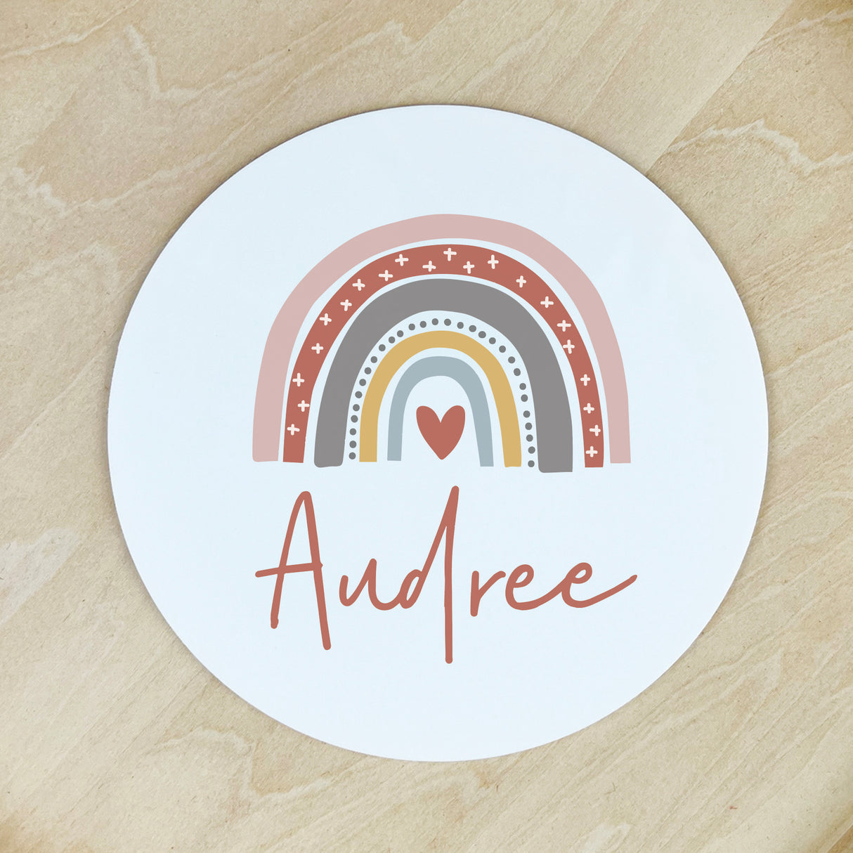 Rainbow Girls Name Plaque (3 sizes)