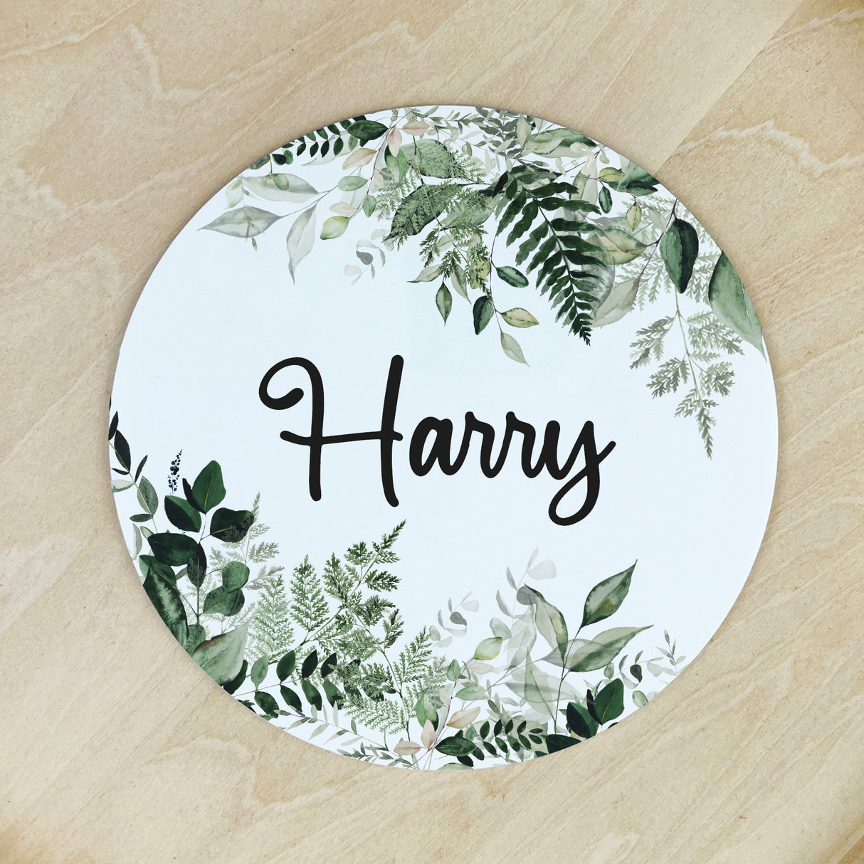 Rainforest Name Plaque (3 sizes)