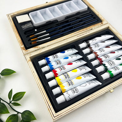 Jungle Leaves Personalised Watercolour Paint Set - (Limited Quantity)