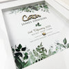 Bamboo (2 colour options) Rainforest Vines Birth Print