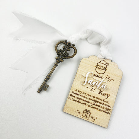 SALE! Santa Key & Keyring (1 left!)