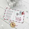 Santa's Lost Button & Personalised Postcard