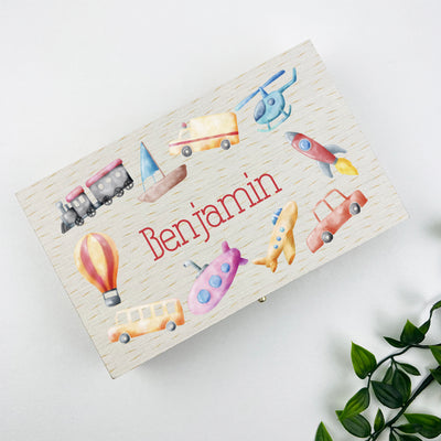 Transportation Personalised Watercolour Paint Set - (Limited Quantity)