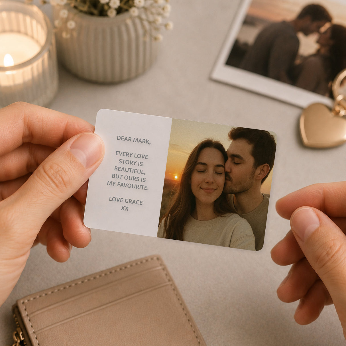 Personalised Acrylic Wallet Photo Card For All Occasions