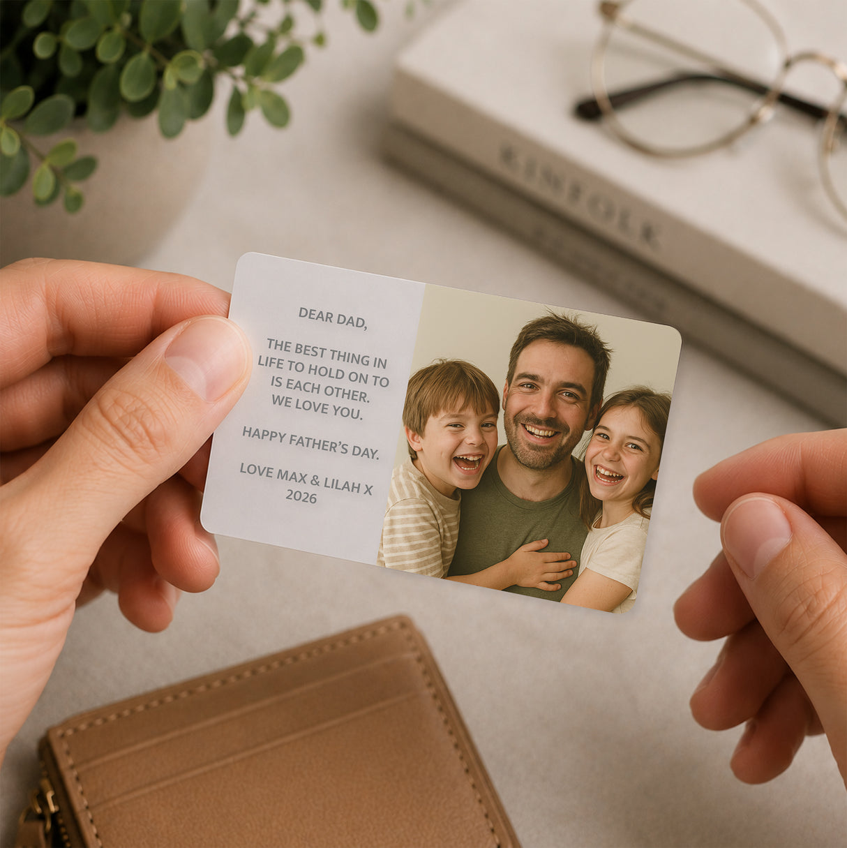 Personalised Acrylic Wallet Photo Card For All Occasions