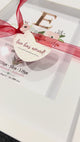 Mirror (Rose Gold) Bright Flowers 3D Personalised Birth Print