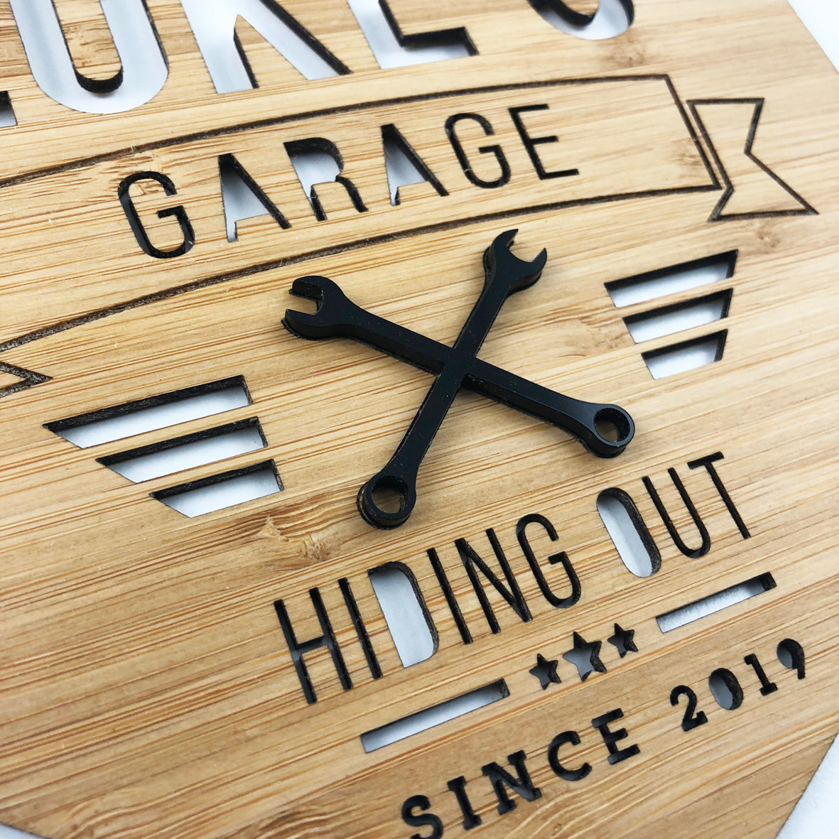Garage 3D Personalised Wall Hanging