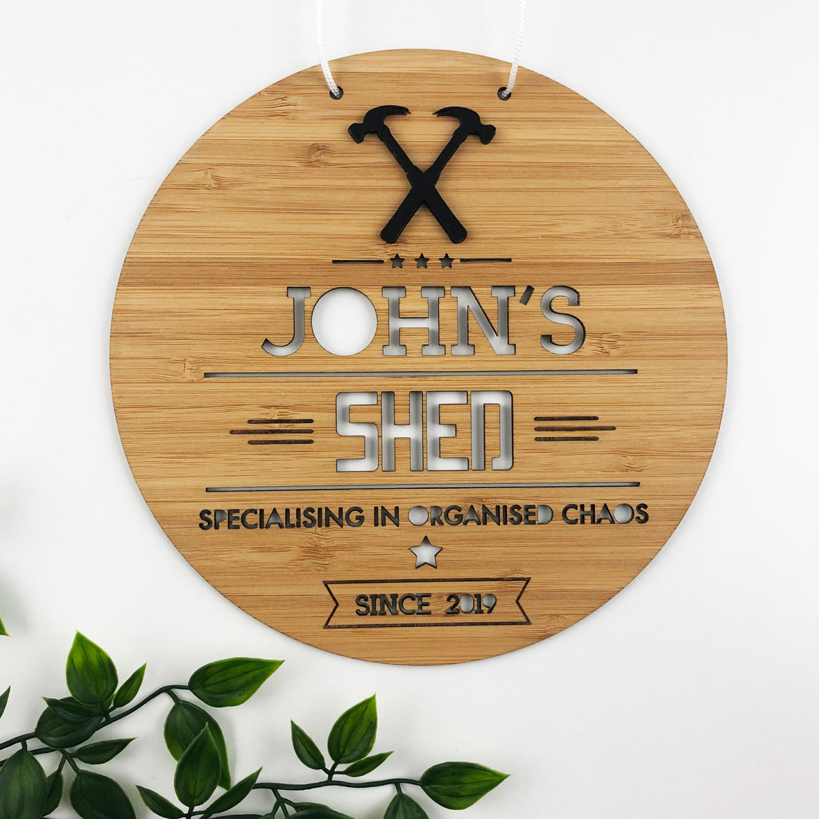 Shed 3D Personalised Wall Hanging