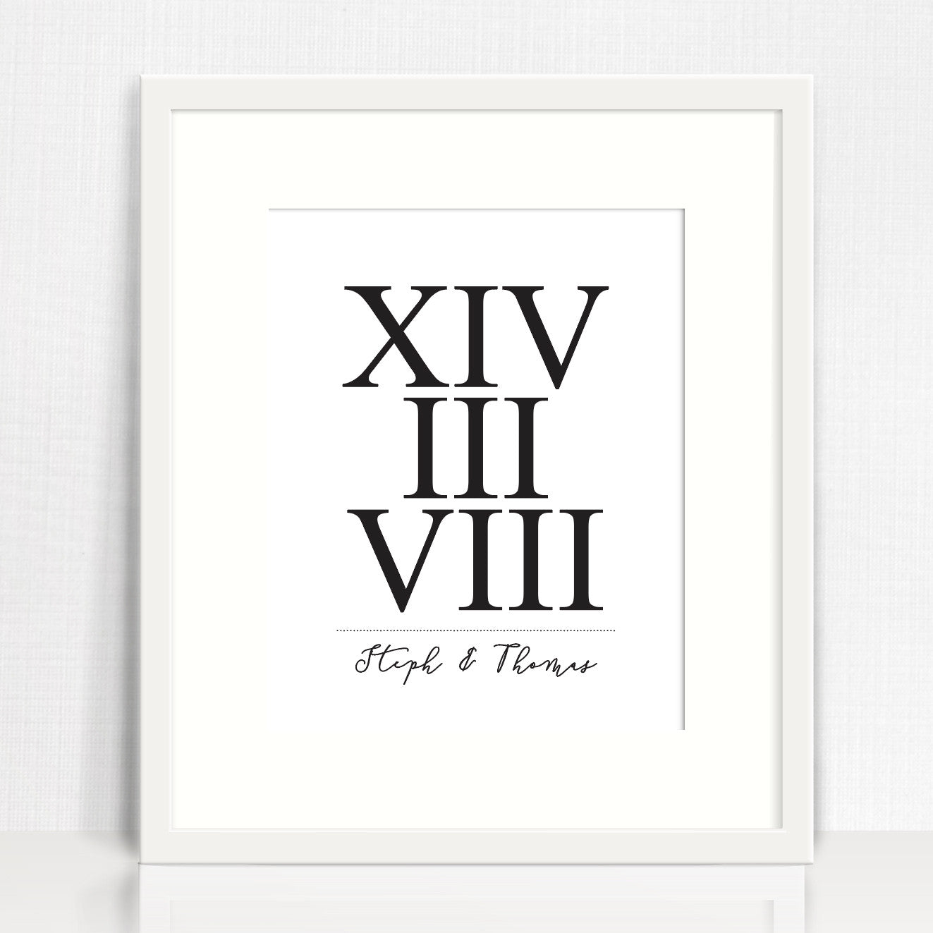 Roman Numerals Wedding Print.jpg