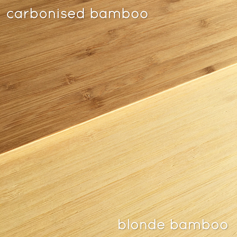 Personalised Round Flourish Bamboo Keyring