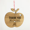 Thank You Apple Ornament