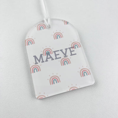 Arched Full Colour Bag Tags