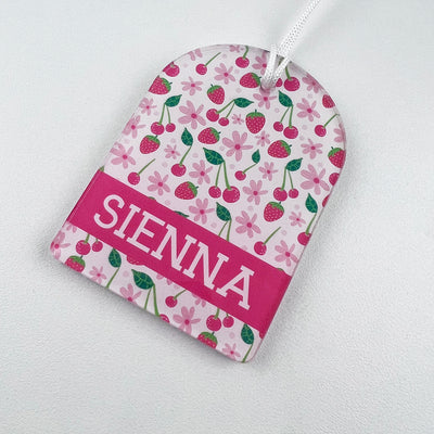 Arched Full Colour Bag Tags