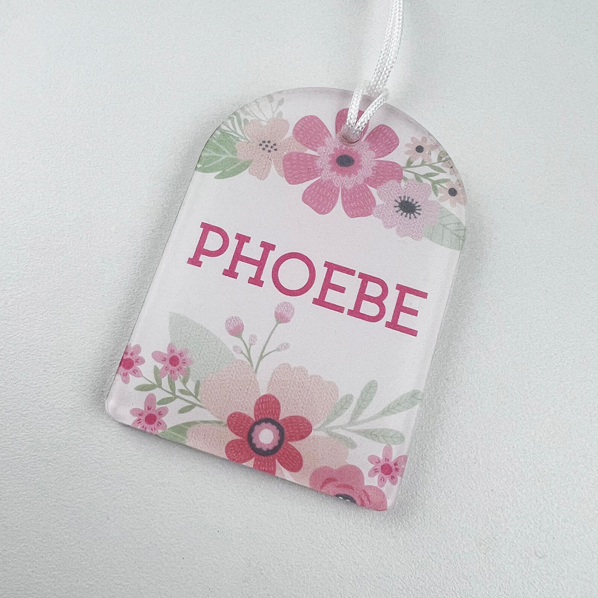 SALE! Arched Full Colour Bag Tags (names shown only)