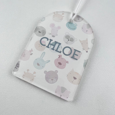 Arched Full Colour Bag Tags