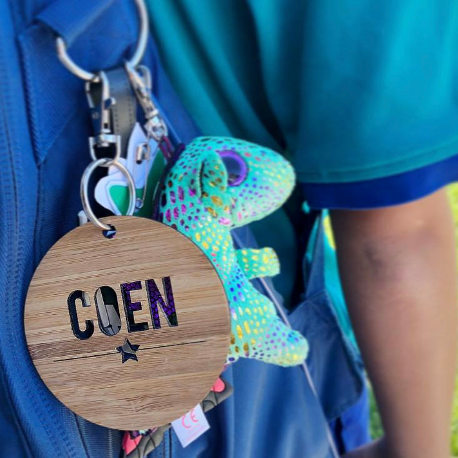 Round Personalised Bag Tag