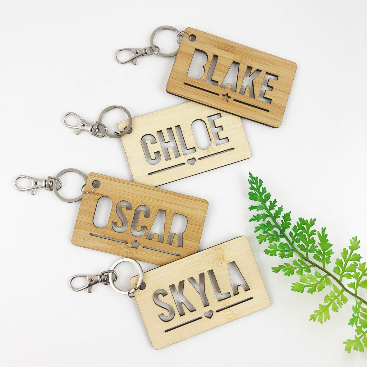 Rectangle Personalised Bag Tag