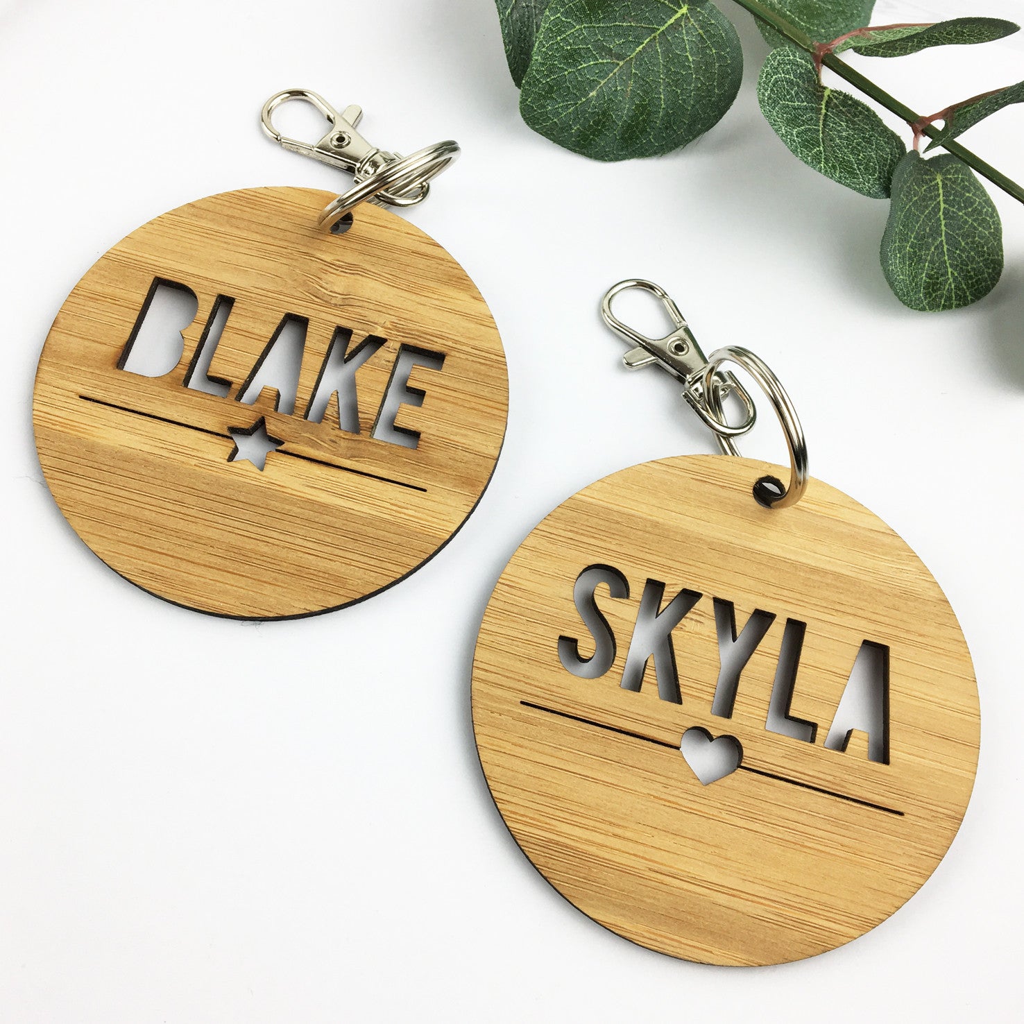 Round Personalised Bag Tag