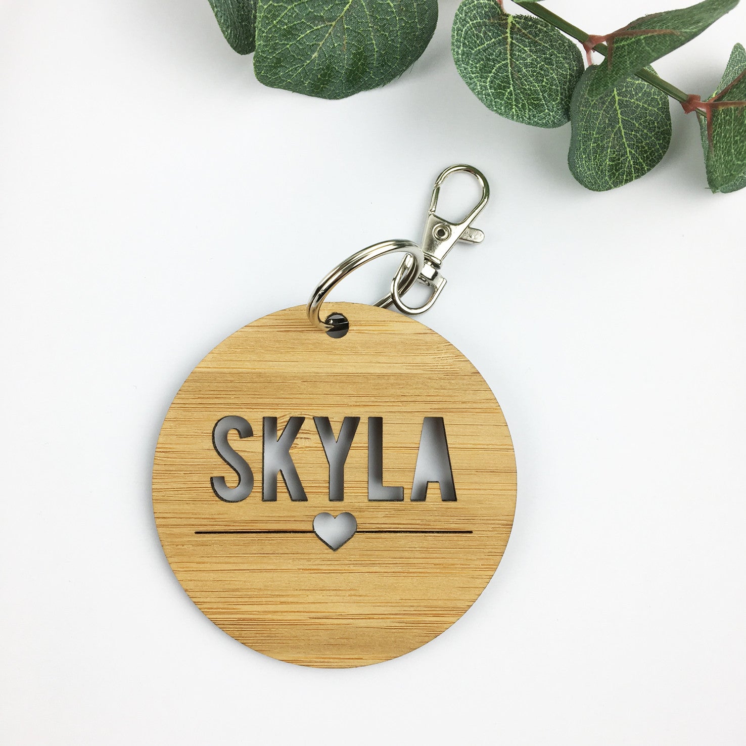 Round Personalised Bag Tag