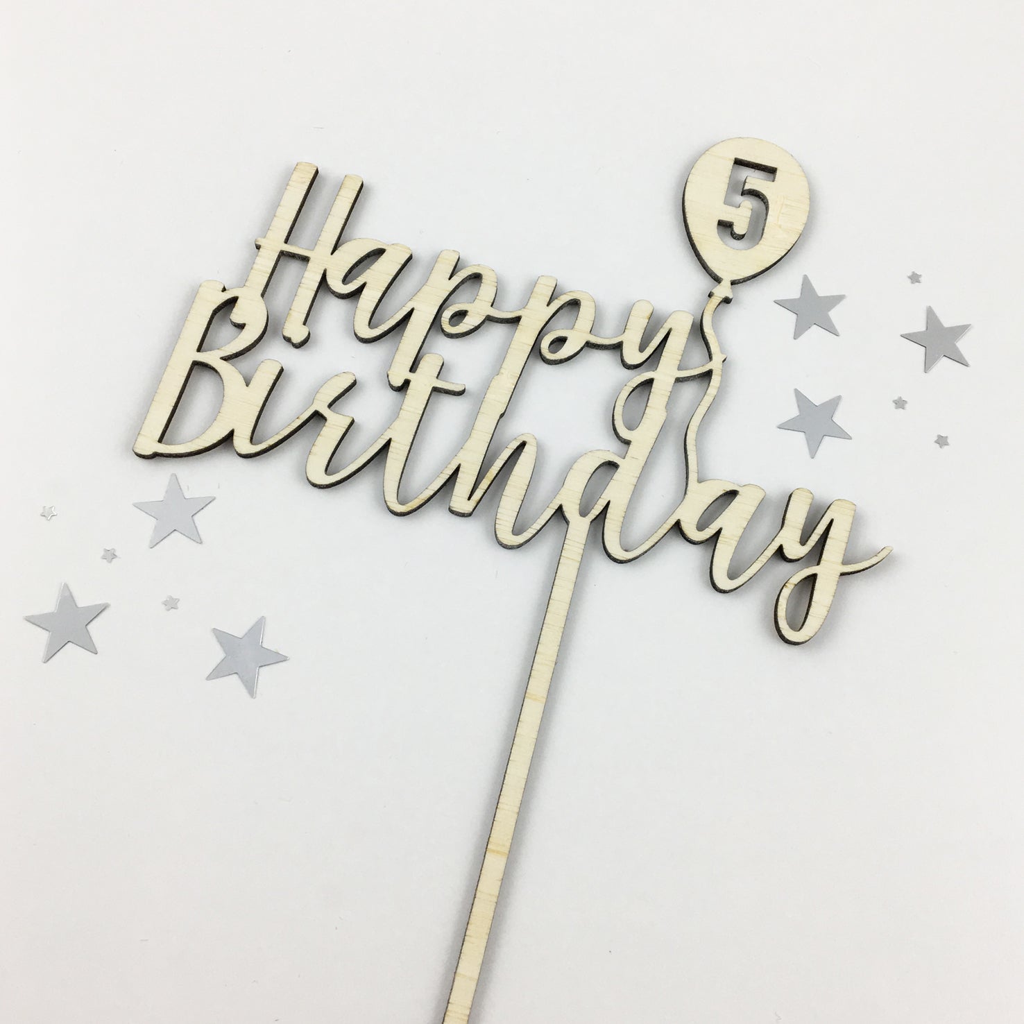 Happy Birthday Cake Topper
