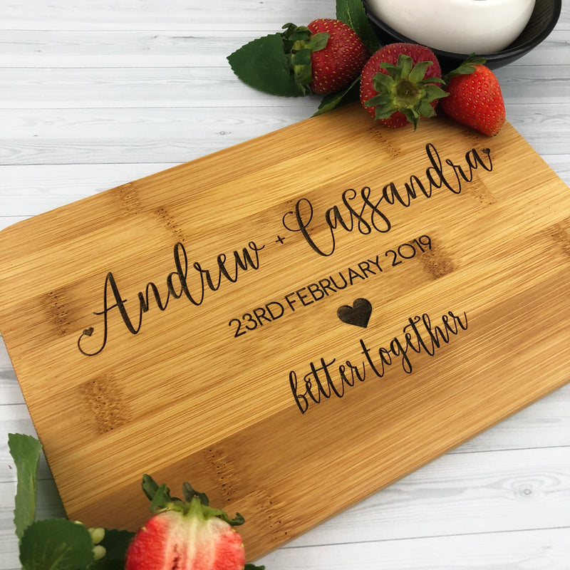 Better Together Bamboo Serving Board