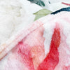 Watercolour Flowers Personalised Blanket