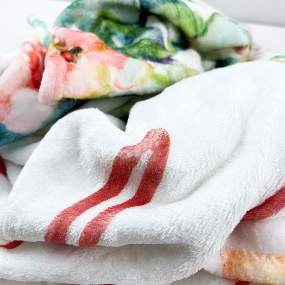 Personalised rainbow blanket online
