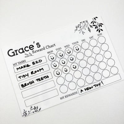 Botanicals Reward Chart