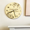 Botanical Bamboo Clock