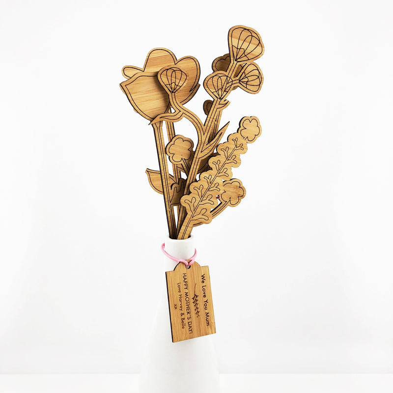 Botanicals Stems And Personalised Tag
