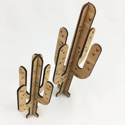 3D Cactus - Set of 2