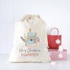 Christmas Candle Santa Sack