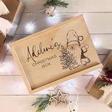 Personalised Christmas Santa Engraved Keepsake Box