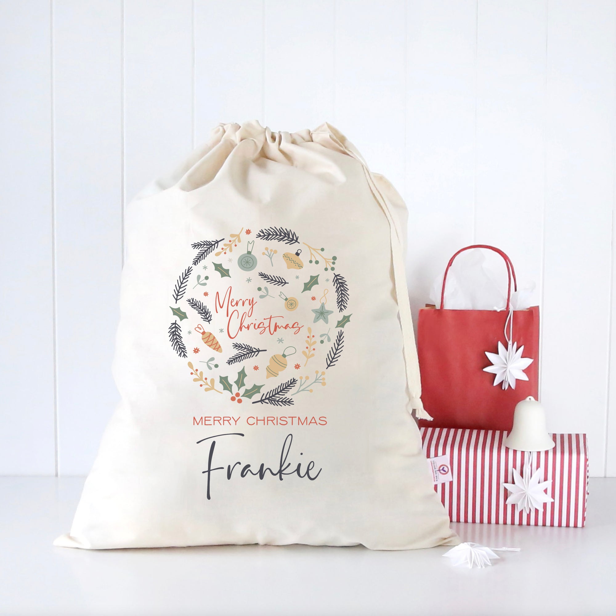 Christmas Icons Santa Sack