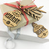 Christmas Bamboo Detailed Name Ornaments