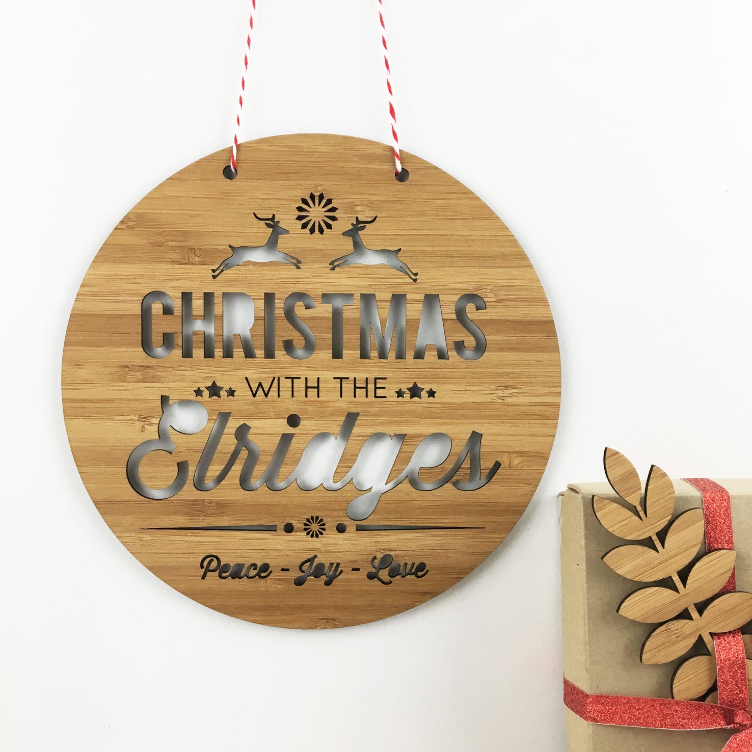 Christmas Personalised Wall Hanging