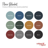 Leaves Name Personalised Blanket