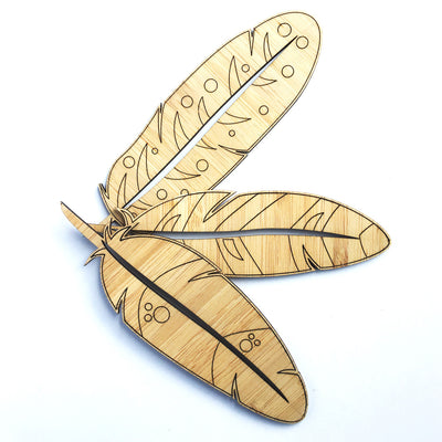 Feathers - set of 3