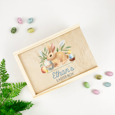 Personalised Easter Bunny Keepsake Box