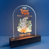 Easter Bunny Woodlands Personalised Night Light