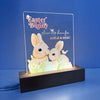 Cute Easter Bunnies Personalised Night Light