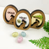 3D Egg Name Decorations - Mirror (3 colours)