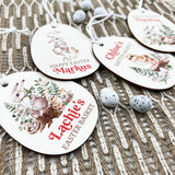 Personalised Woodlands Easter Name Tags (4 designs)