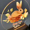 Family Happy Easter Personalised Night Light