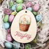 Watercolour Wooden Easter Name Decoration (4 designs)