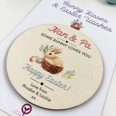 Personalised Easter Magnetic Token