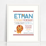 Ethan Image Birth Chart Print