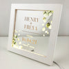 Eucalyptus Couple Personalised Light Frame